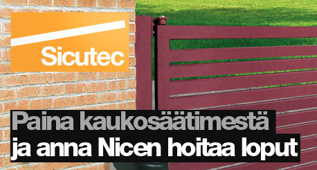 Sicutec-porttiautomatiikka