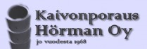 Kaivonporaus Hörman Oy